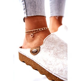 Papuče Profilaktičke Inblu papuče Bež DK20FE01W 3