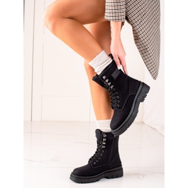 TRENDI Klasične crne zamke crno 1