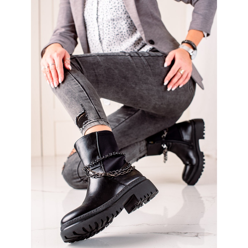 Gogo Izolirane torbe s lancima crna 1