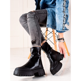 Seastar Klasični radnici s patentnim zatvaračem crno 1