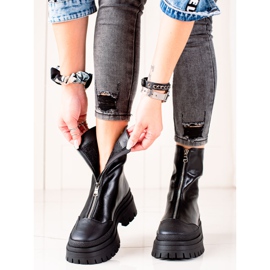 Seastar Klasični radnici s patentnim zatvaračem crna 2