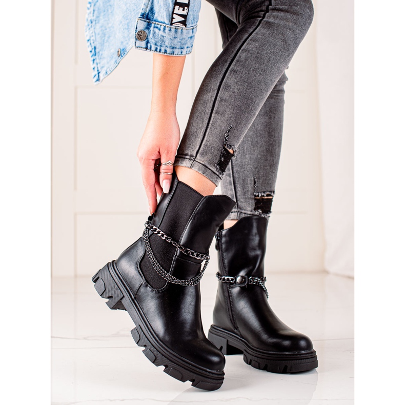 Gogo Zagrijani Visoki radnici crno 1