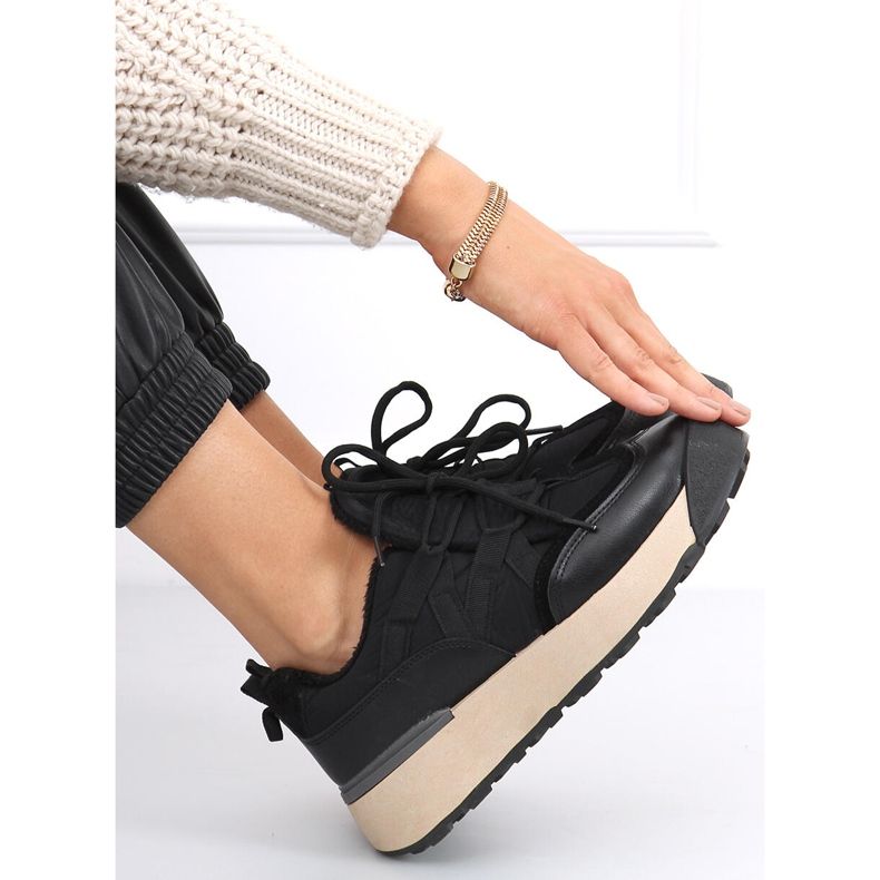 Homii crne izolirane sportske cipele crna 2