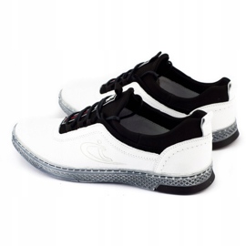 Polbut Muške kožne ležerne cipele K24 bijele boje bijela 5