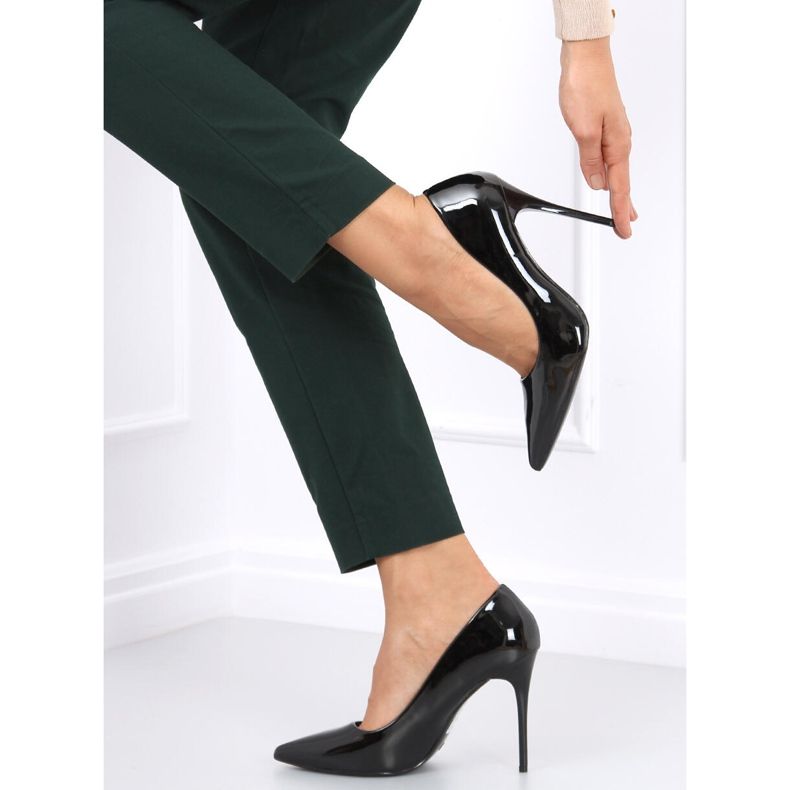 Ženske štikle Ida Black crno 1