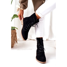 PS1 Crne Violetta čizme s dvostrukim gornjim dijelom crno 4