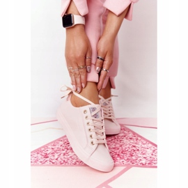 Big Star Ženske tenisice od eko-kože Cross Jeans HH2R4004C Pink ružičasta 2