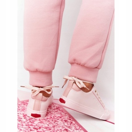 Big Star Ženske tenisice od eko-kože Cross Jeans HH2R4004C Pink ružičasta 4