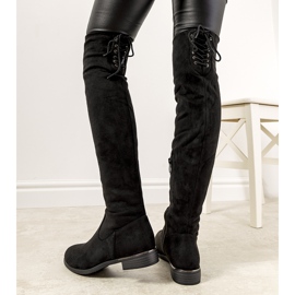 Crne izolirane ženske čizme Marcio crna 1