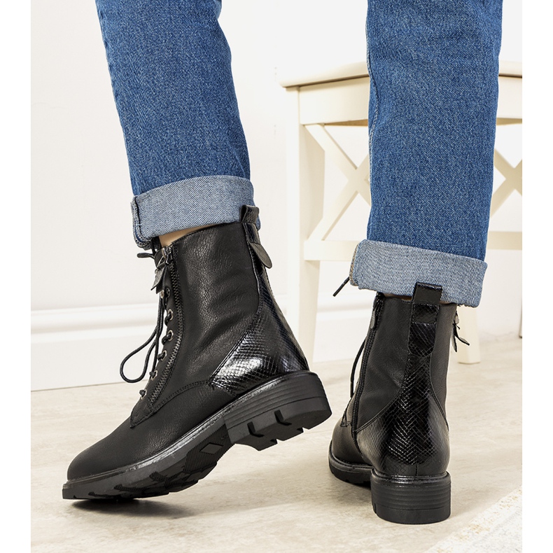 Gaspar crne izolirane čizme crno 1