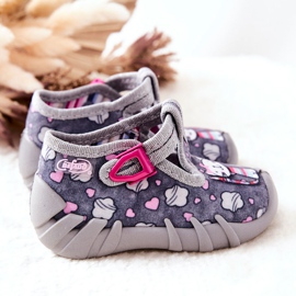 BEFADO S.A. Cipele Papuče Befado Kotki 110P326 Grey siva 2