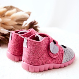 BEFADO S.A. Papuče Befado Myszka 526P104 Pink-Siva ružičasta 1