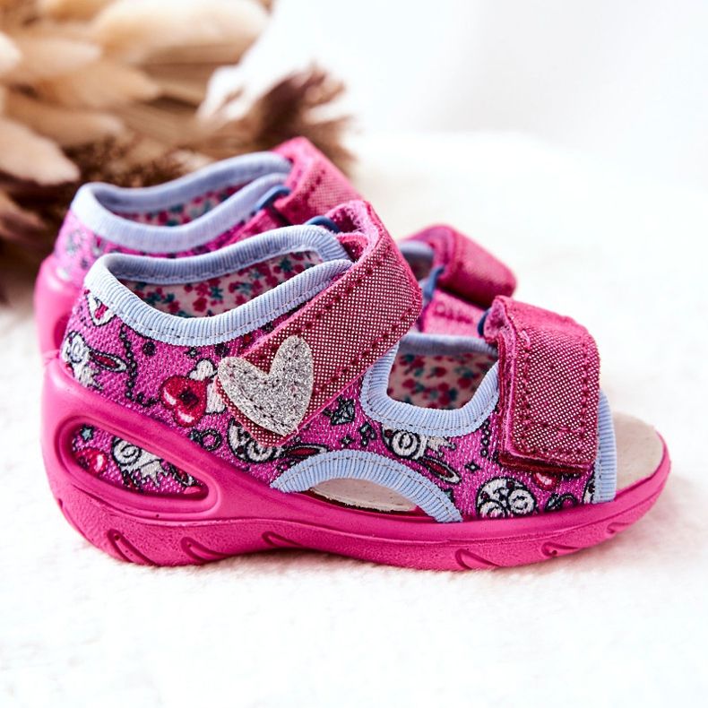 BEFADO S.A. Befado sandale na čičak 065X147 roze ružičasta 2