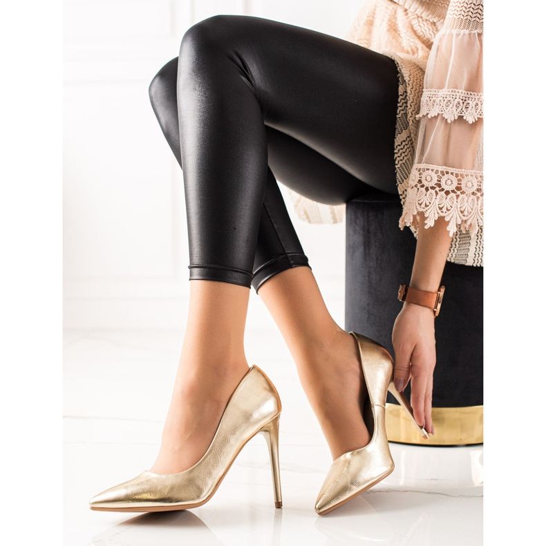 Seastar Elegantne štikle zlatni 2