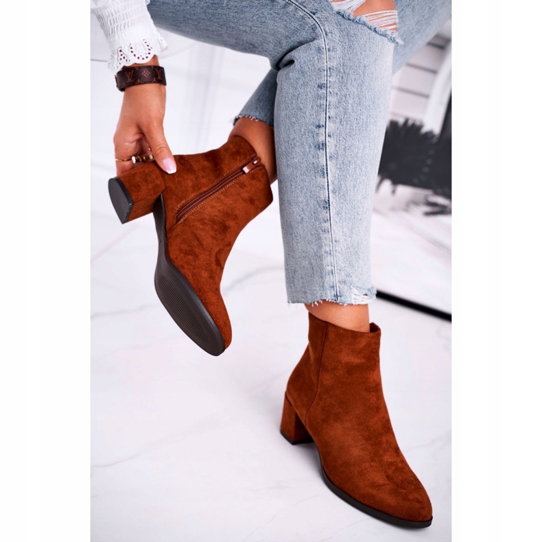 Ženske čizme Sergio Leone Camel BT528 smeđa 2