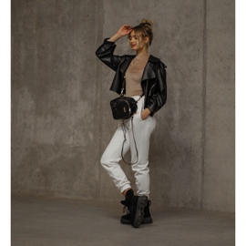 PM1 Crne tople čizme Trappers Black Demaris crna 1