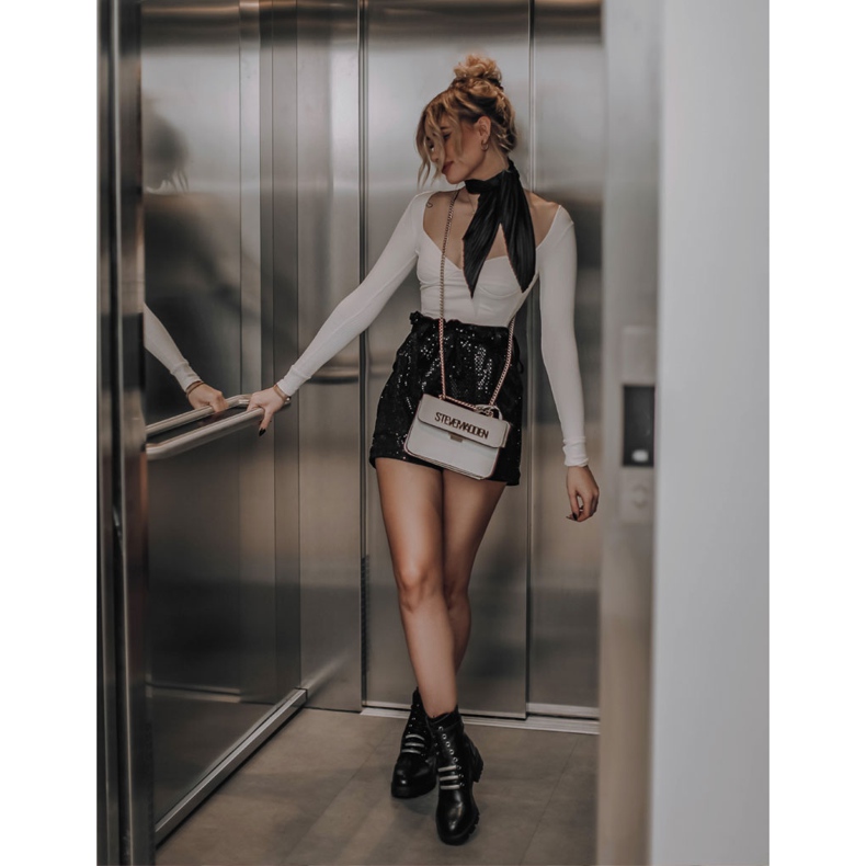 PE1 Crne Lilinth tople kožne čizme crna 1