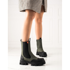 Seastar Workery Fashion čizme crno kaki 1