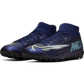 Nike Mercurial Superfly 7 Academy Mds Tf M BQ5435 401 nogometna cipela mornarsko plava 3