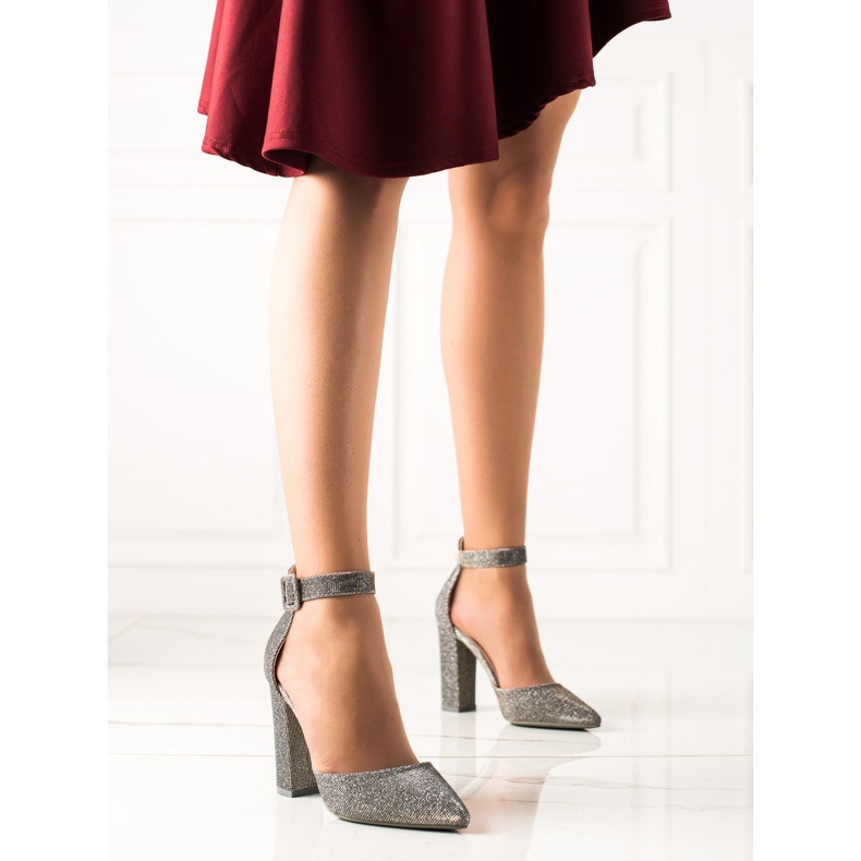 Seastar Srebrne svjetlucave pumpe bež srebro 1