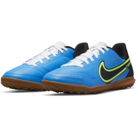 Nogometne cipele Nike Tiempo Legend 9 Club Tf Jr DA1334 403 višebojan plava 2