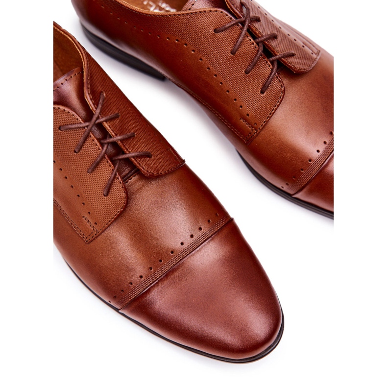 Bednarek Polish Shoes Kožne cipele Bednarek 723 Brown smeđa 1