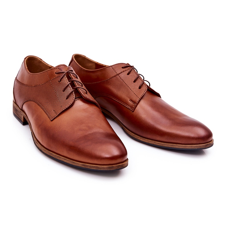 Bednarek Polish Shoes Klasične kožne cipele Bednarek 806 Brown smeđa 1