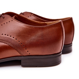 Bednarek Polish Shoes Klasične kožne cipele Bednarek 802 Brown smeđa 2