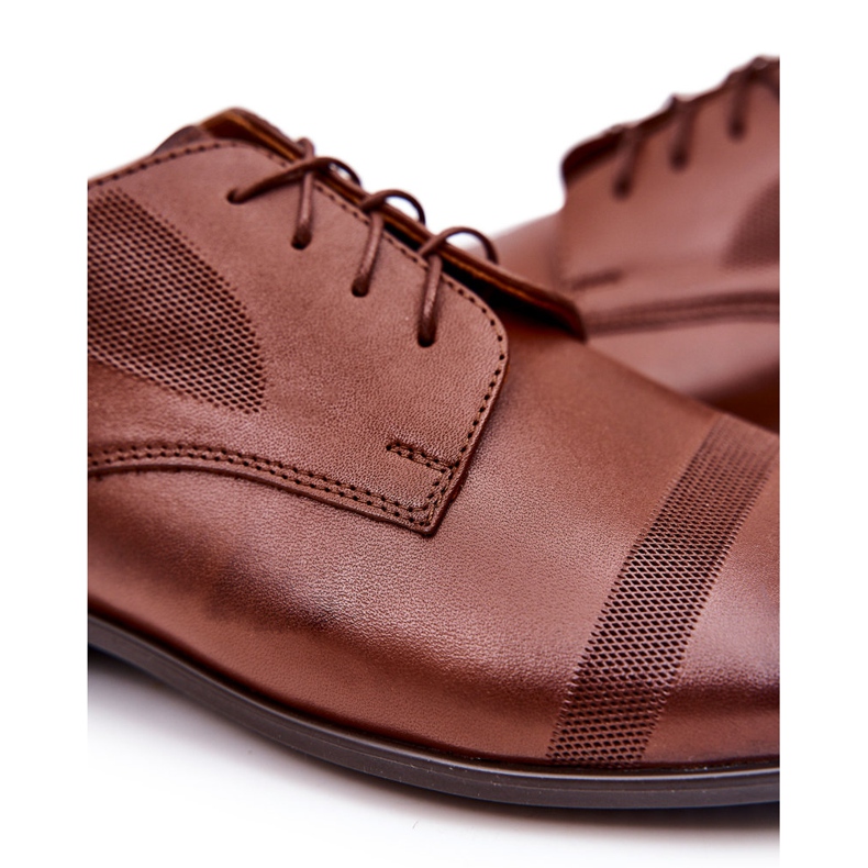 Bednarek Polish Shoes Muške kožne cipele Bednarek 804 Brown smeđa 1