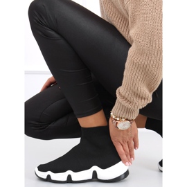 Nova crne čarape visoke čarape crna 2