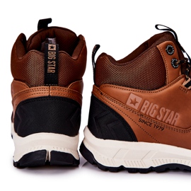 Visoke sportske cipele Big Star II174179 Smeđa crno 3