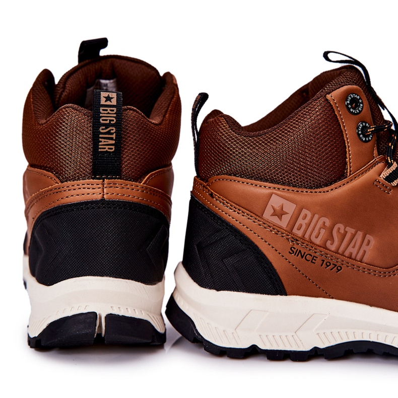 Visoke sportske cipele Big Star II174179 Smeđa crno 3