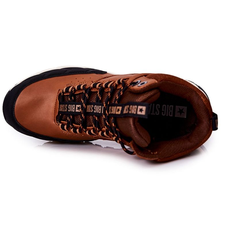 Visoke sportske cipele Big Star II174179 Smeđa crno 5