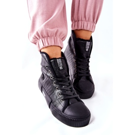 Ženske tenisice Big Star II274155 Crno izolirane crna 5