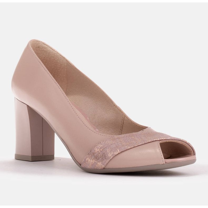 Marco Shoes Ružičaste cipele Marco 1095P ružičasta zlatna 1