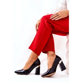 Lewski Shoes Kožne cipele Lewski 3117 crne crno 2