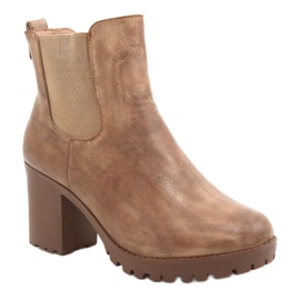 Bež čizme na mjestu Auger smeđa 1