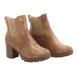 Bež čizme na mjestu Auger smeđa 4