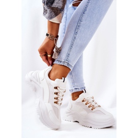 PM1 Sportske cipele na bijeloj Flynn platformi bijela 2