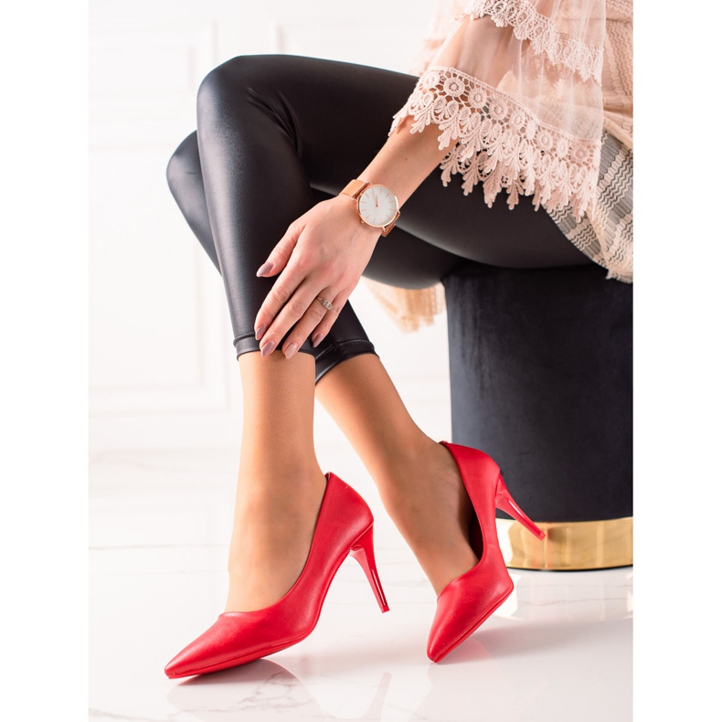 TRENDI Crvene štikle crvena 1