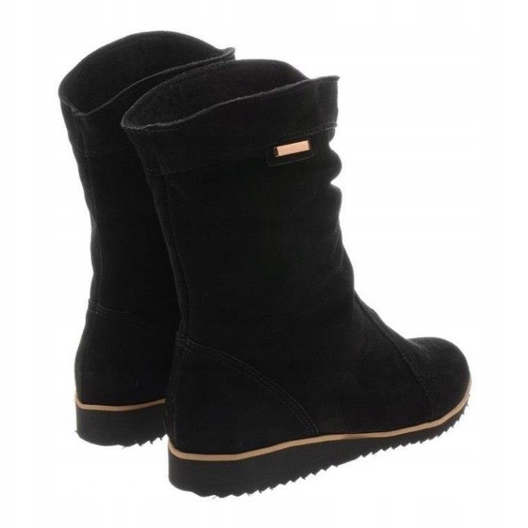 Olivier Kožne čizme Emi Black crno 3