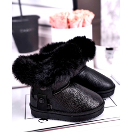 Apawwa Tople dječje čizme za snijeg s krznom Marella siva 1