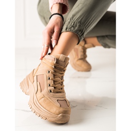 Sweet Shoes Sportske tenisice bež 2