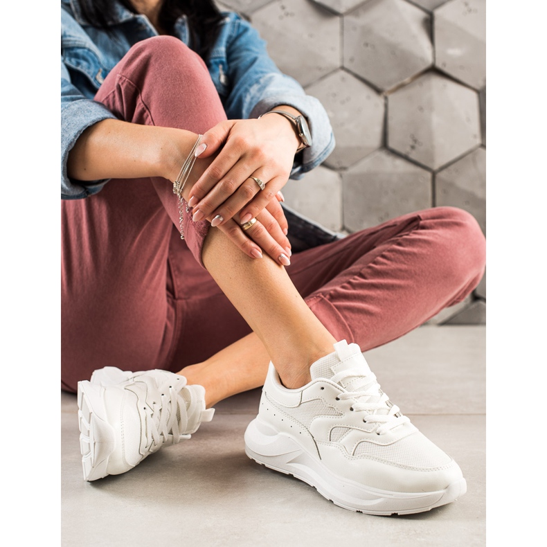 TRENDI Klasične bijele tenisice bijela 1