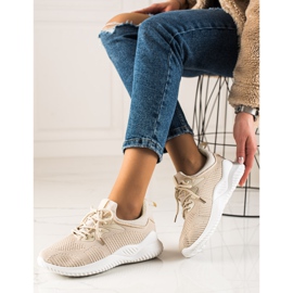 TRENDI Sportske cipele Tenisice bež 1