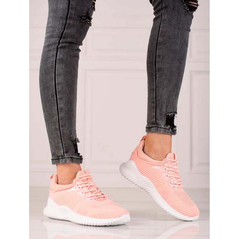 TRENDI Sportske cipele Tenisice naranča ružičasta 2