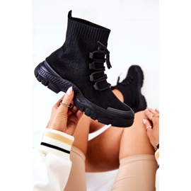 FM1 Crne Kimberly sportske čarape crno 1