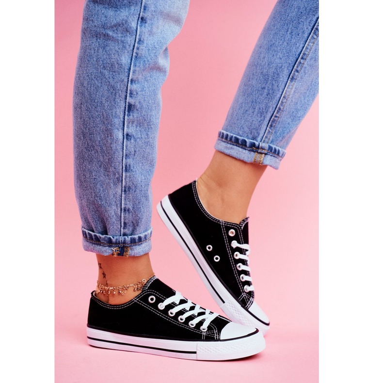 PS1 Omerta Crne tenisice s bijelim potplatom bijela crno 1