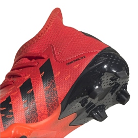 Adidas Predator Freak.3 Fg Jr FY6282 kopačke naranče i crvene 2