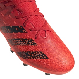 Adidas Predator Freak.3 Fg Jr FY6282 kopačke narančaste i crvene 3